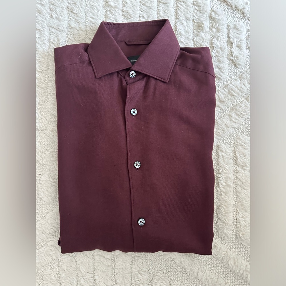 ZEGNA cashco button down